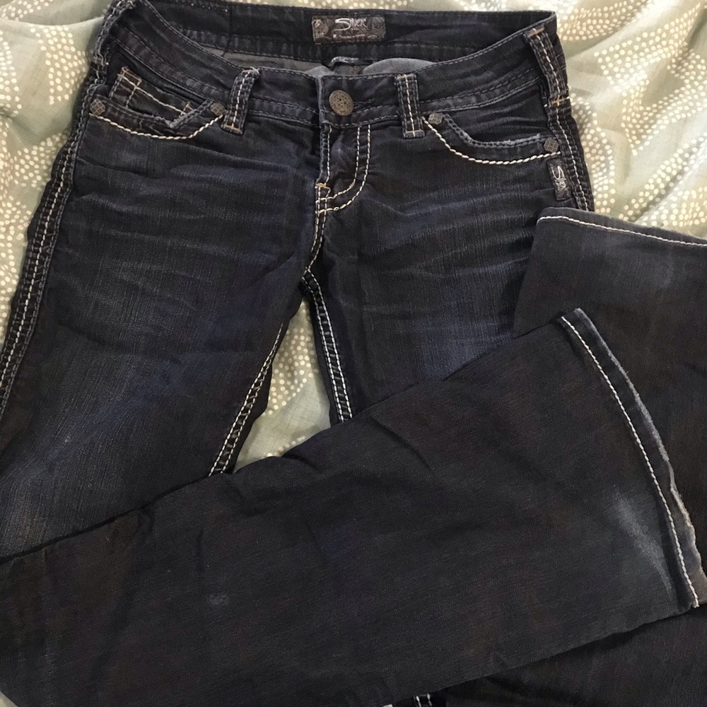 Silver Jeans, Dark, W26 L33